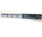 Hampton Bay 44" Black Integrated Led Linear Track Lighting Kit Mini Step 3-LIGHT. Fixed Price $37.99.