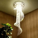 Elegant Crystal Chandelier Modern Ceiling Light Pendant Lamp Various Fixture Usa. Fixed Price $205.80.