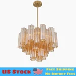 Crystorama Addis 6-LIGHT Chandelier Amber. Fixed Price $444.21.