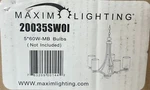 Maxim Lighting 5-LIGHT Chandelier Oil Rubbed Bronze 20035SWOI. Fixed Price $89.99.