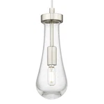 Innovations Lighting 451-1P-G451-4SDY Owego 11" Tall Mini Pendant Nickel. Fixed Price $221.76.