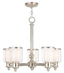 Livex Lighting 40205-35 Middlebush Chandelier Polished Nickel. Fixed Price $683.97.
