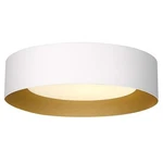 Jazava 13.8" White Flush Mount Ceiling Light Frosted Glass Modern Fixture. Fixed Price $63.07.