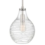 Quoizel QPP4019 Nickel Genie Single Light 9"W Mini Pendant. Fixed Price $189.99.