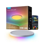 Govee Ultra Thin Rgbww Rgbic Smart Ceiling Light H60A1 12 Inch Brand New Sealed!. Fixed Price $49.99.