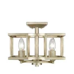 Golden Lighting Bellare 4-LIGHT White Semi-flush Mount 7151-SF Wg. Fixed Price $86.14.