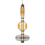 Studio SM18593 Gusto 33" Tall Led Abstract Pendant - Gunmetal. Fixed Price $1850.00.