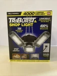 Triburst Hanging Shop Lights Led Garage Bright 4000 Lumens Bell Howell. Fixed Price $19.99.