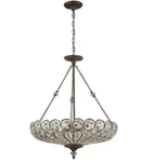 Elk 12025/6 Christina Light 26 Inch Mocha Semi Flush Mount Ceiling. Fixed Price $699.00.