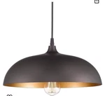 Emliviar Farmhouse Pendant Fixture, 1-LIGHT. Fixed Price $69.00.