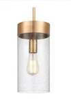 Signature Hardware Hanzell 6" Wide Mini Pendant 479870 Free Shipping. Fixed Price $89.19.