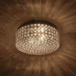 Merra 12 In. 2-LIGHT Chrome Crystal Flush Mount. Fixed Price $39.95.