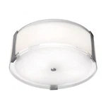 Access Lighting Tara 14" Flush Mount, Brushed Steel/opal 50120-BS-OPL. Fixed Price $161.60.
