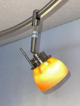 Descent Global Spotlight Fixture W/amber Shade - Tech Lighting Compatible New. Fixed Price $69.00.