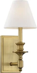Savoy House 907001322 Washburn Wall Sconce 1LIGHT 60 Watts Warm Brass G2U. Fixed Price $89.75.