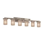 Justice Fusion Dakota Light Bath Bar, Brushed Nickel FSN-8786-10-SEED-NCKL. Fixed Price $598.40.