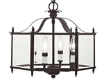 Livex Lighting 4398 Bronze Livingston 4-LIGHT Semi-flush Ceiling Fixture. Fixed Price $265.96.