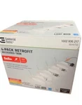 Commercial Electric 5/6 In. Matte White Integrated Led Recessed Trim 5-WAYS. Fixed Price $30.00.