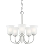 Designers Fountain D278M-5CH-BN Bronson Chandelier Brushed Nickel. Fixed Price $123.50.