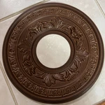 Ekena Millwork 10"OD X 1/2"ID 3/4"P Baltimore Thermoformed Pvc Ceiling Me.... Fixed Price $8.99.
