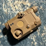 Tan Led Rail Mounted Rifle Light Plastic Integral Battery Powered Shooting. Fixed Price $20.00.