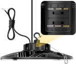 Adjustable Ufo Led High Bay Light, 150W/100W/80W, 21000LM, Dimmable IP65. Fixed Price $158.99.