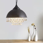 Rustic Industrial Chandelier Crystal Pendant Lighting Ceiling Fixture Lamp. Fixed Price $63.60.