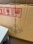 Af Lighting Clear Mini Chandelier. Fixed Price $30.00.