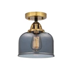 Innovations Large Bell Light 8" Semi-flush, Led, Bab/cf 288-1C-BAB-G73-LED. Fixed Price $222.20.
