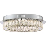 Platinum Embrace - 17.75 Inch 27W Led Large Flush Mount Quoizel. Fixed Price $268.80.