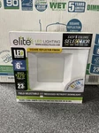 (12) Elite Led Lighting Square Finish Retrofit 6 1200L Dimmable Color Salecctor. Fixed Price $119.95.