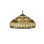 Meyda Lighting 23'W Tiffany Edwardian Pendant, Beige Ha Pbnawg 59R - 29509. Fixed Price $943.50.