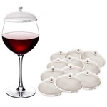 Bevhat Stainless Steel Wine Glass Cover Pack Of 12. Keep The Bugs Out Your. Fixed Price $129.38.