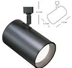 Pc Wac H-line Track Lighting Head HTK-704-BK 100W 120V Black H-type System. Fixed Price $38.89.