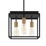 Home Decorators Rollins Pendant Matte Black 3-LIGHT Convertible 35268-HBOB. Fixed Price $100.00.