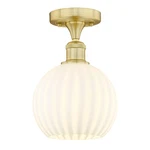 Innovations Lighting 616-1F-11-8-WHITE Venetian-indoor Ceiling Satin Gold /. Fixed Price $215.60.