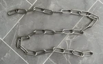 Visual Comfort Circa Lighting Polished Nickel Lamp Chandelier Chain 45". Fixed Price $28.95.