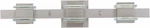 Triarch Lighting 25952-BS Deco Three Bath Vanity Brushed Steel. Fixed Price $185.00.