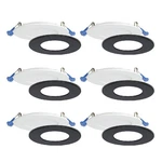 Nadair 6-PACK, Inches Led Ultra Slim Recessed Lights, 9W, 750 Lumens, 4000K.... Fixed Price $79.97.