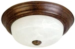Yosemite Home Decor 2 Light Flush Mount With Marble Glass Shade 11IN. Fixed Price $31.08.