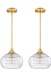 Rainlighting Clear Glass Kitchen Island Hanging Pendant Ceiling 2 Pack New. Fixed Price $29.99.