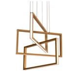 Cole 24" Wide Gold 3-LIGHT Modern Led Pendant. Fixed Price $239.99.