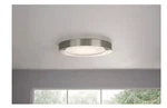 Home Decorators Calloway 15 In. Brushed Nickel Selectable Led Flush Mount Light. Fixed Price $47.98.