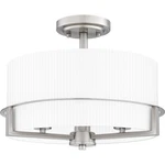 Quoizel SEY1715 Seymour 3 Light 15"W Semi-flush Drum Ceiling Nickel. Fixed Price $269.99.