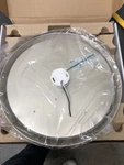 15 In. Brushed Nickel Led Dimmable Flush Mount Ceiling Light. Fixed Price $24.74.