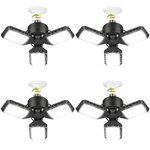 4 Pack Led Garage Lights, 60W Deformable Ceiling 8000 Lm E26 Bas.... Fixed Price $39.14.