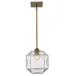 Acclaim Lighting IN21210BR Loft 9.75 Inch Brass Pendant Ceiling. Fixed Price $184.00.