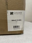 Golden Lighting Duncan 1-LIGHT Chrome 8.8 In. Pendant White Shade 3604-S Ch-wh. Fixed Price $37.46.