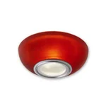 Portfolio #145449 Frosted Red Glass Down Light Low Voltage. Fixed Price $28.80.