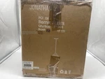 Jonathan JYL3517A Kurtz 9.5" Adjustable Drop Metal/glass Pendant White/gld. Fixed Price $72.99.